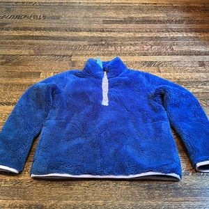 Crewcuts half snap Sherpa pull over